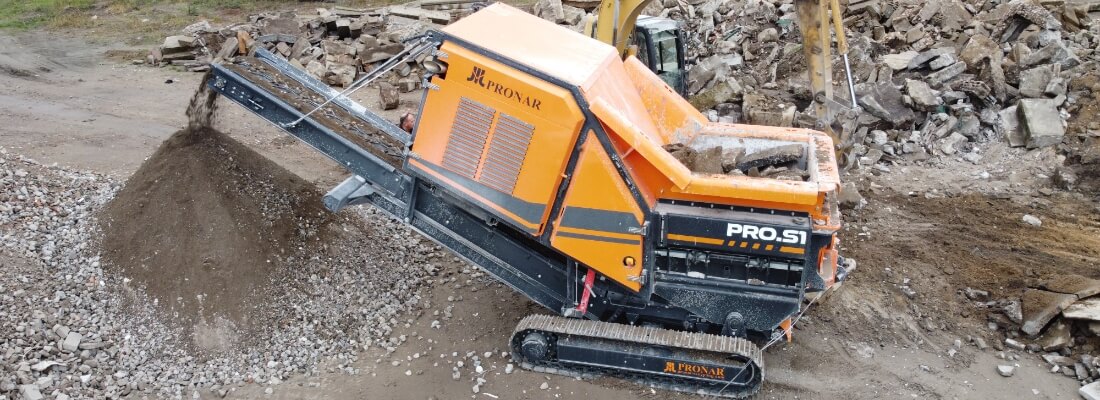 Pronar — Versatile Mobile Shredding & Recycling Engineering